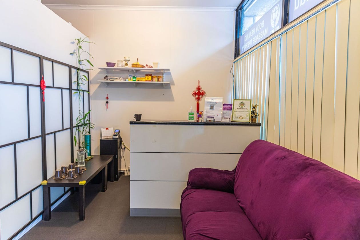 Welcoming reception area